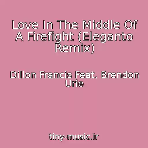 کاور آهنگ Love In The Middle Of A Firefight (Eleganto Remix) از Dillon Francis Feat. Brendon Urie