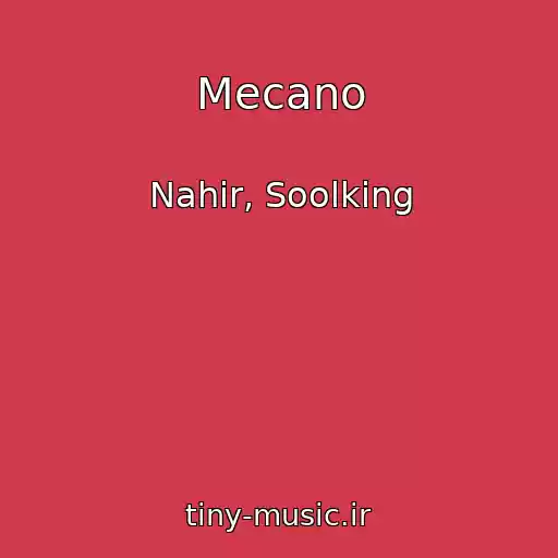 کاور آهنگ Mecano از Nahir, Soolking