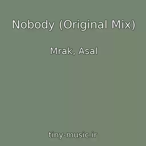کاور آهنگ Nobody (Original Mix) از Mrak, Asal