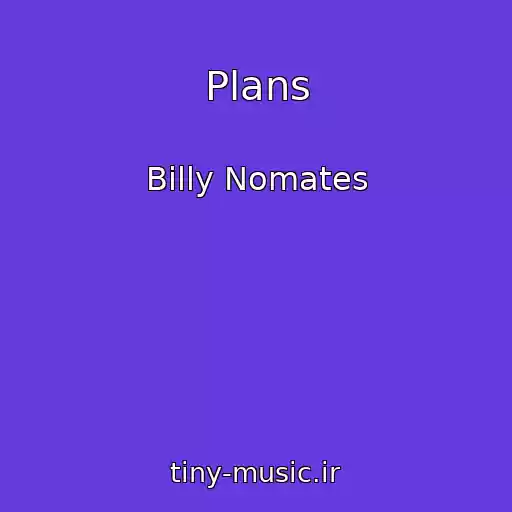 کاور آهنگ Plans از Billy Nomates