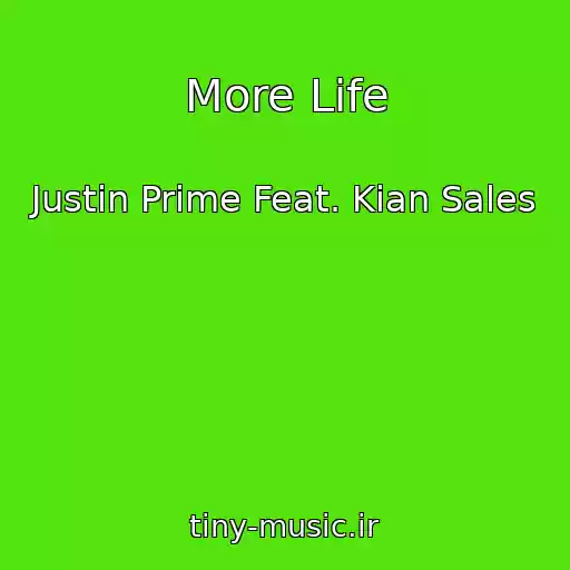 کاور آهنگ More Life از Justin Prime Feat. Kian Sales