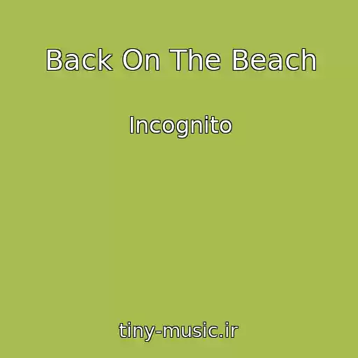 کاور آهنگ Back On The Beach از Incognito