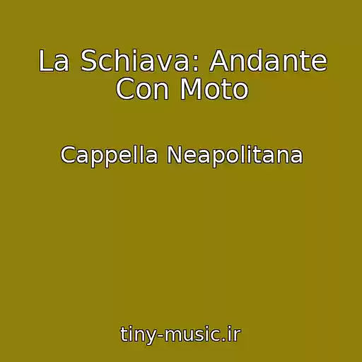 کاور آهنگ La Schiava: Andante Con Moto از Cappella Neapolitana