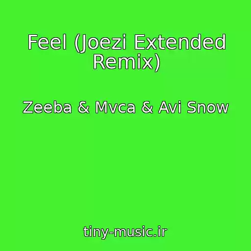 کاور آهنگ Feel (Joezi Extended Remix) از Zeeba & Mvca & Avi Snow
