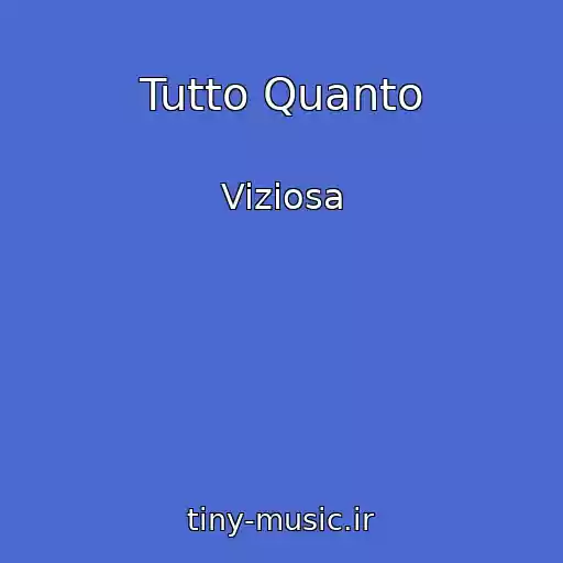 کاور آهنگ Tutto Quanto از Viziosa