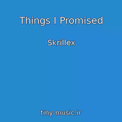 کاور آهنگ Things I Promised از Skrillex
