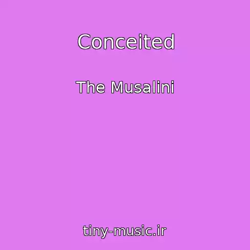 کاور آهنگ Conceited از The Musalini