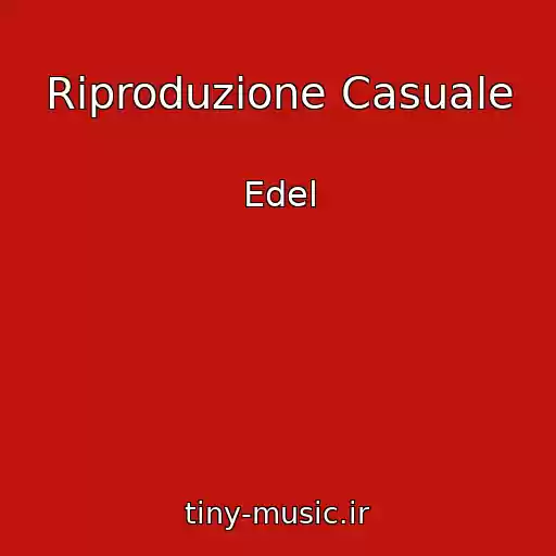 کاور آهنگ Riproduzione Casuale از Edel