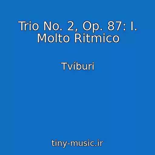 کاور آهنگ Trio No. 2, Op. 87: I. Molto Ritmico از Tvíburi