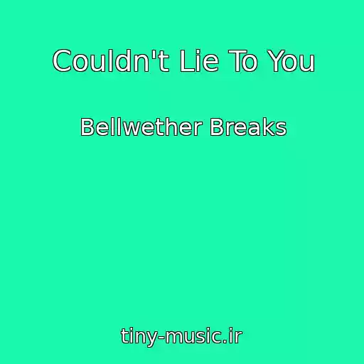 کاور آهنگ Couldn't Lie To You از Bellwether Breaks
