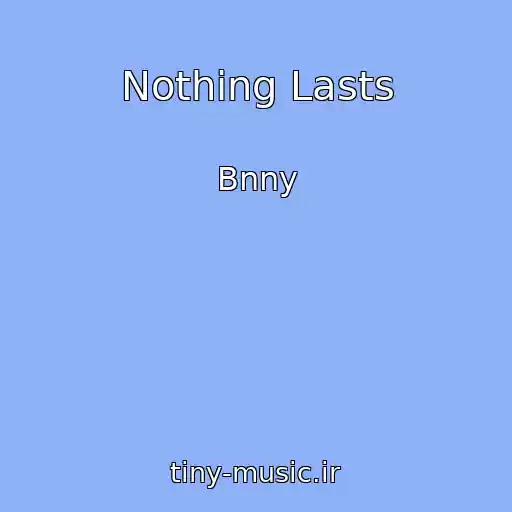 کاور آهنگ Nothing Lasts از Bnny
