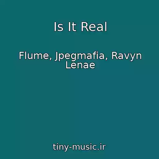 کاور آهنگ Is It Real از Flume, Jpegmafia, Ravyn Lenae