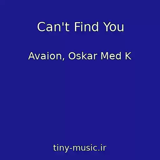کاور آهنگ Can't Find You از Avaion, Oskar Med K