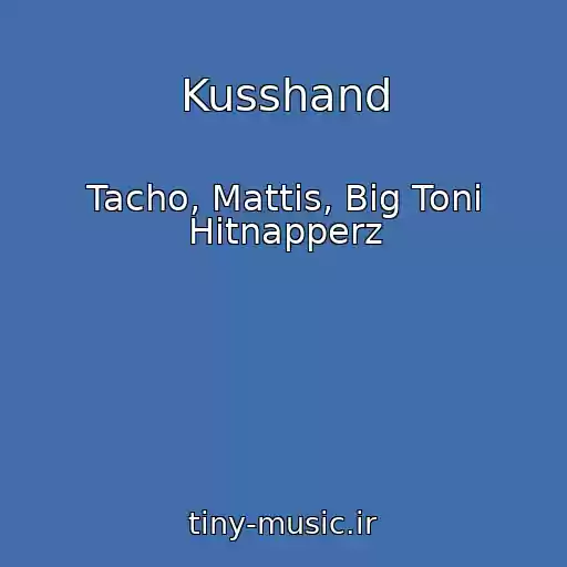 کاور آهنگ Kusshand از Tacho, Mattis, Big Toni Hitnapperz