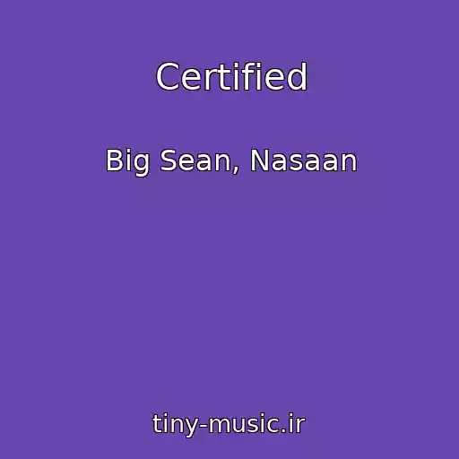 کاور آهنگ Certified از Big Sean, Nasaan