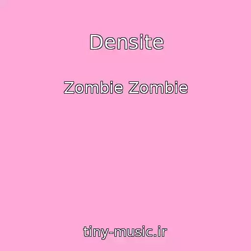 کاور آهنگ Densite از Zombie Zombie