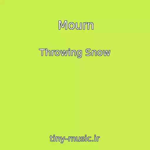 کاور آهنگ Mourn از Throwing Snow