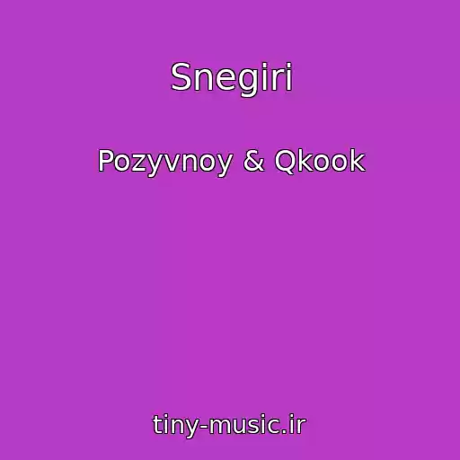 کاور آهنگ Snegiri از Pozyvnoy & Qkook