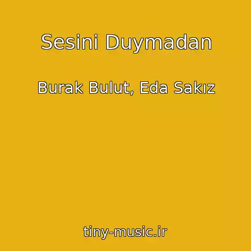 کاور آهنگ Sesini Duymadan از Burak Bulut, Eda Sakız