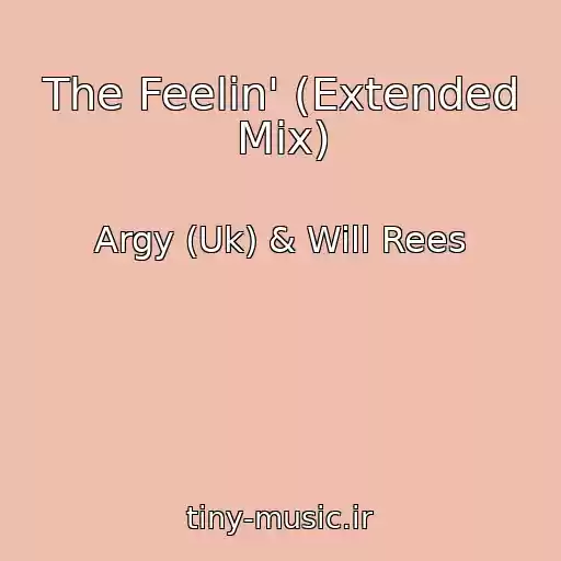 کاور آهنگ The Feelin' (Extended Mix) از Argy (Uk) & Will Rees