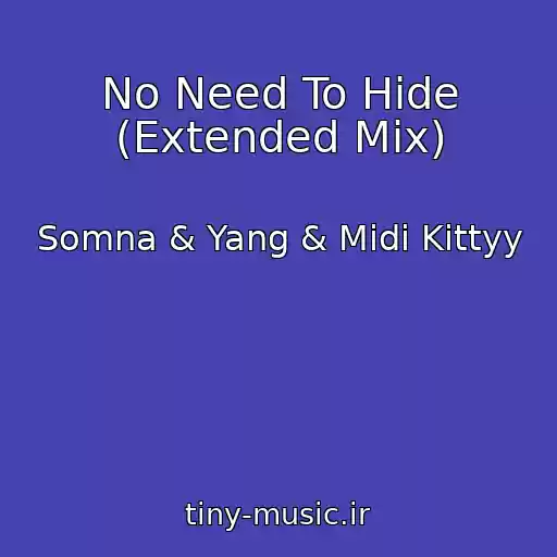 کاور آهنگ No Need To Hide (Extended Mix) از Somna & Yang & Midi Kittyy