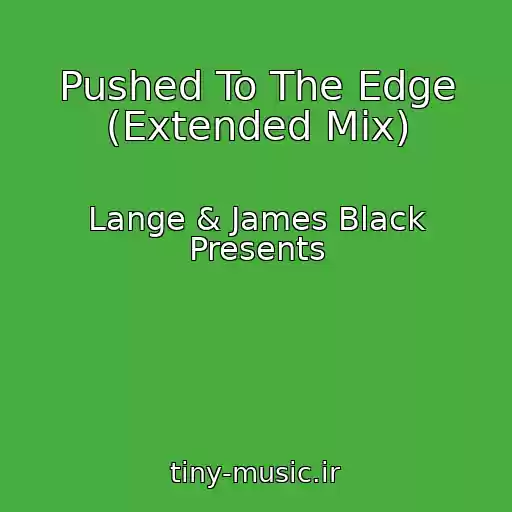 کاور آهنگ Pushed To The Edge (Extended Mix) از Lange & James Black Presents