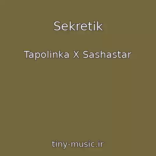 کاور آهنگ Sekretik از Tapolinka X Sashastar