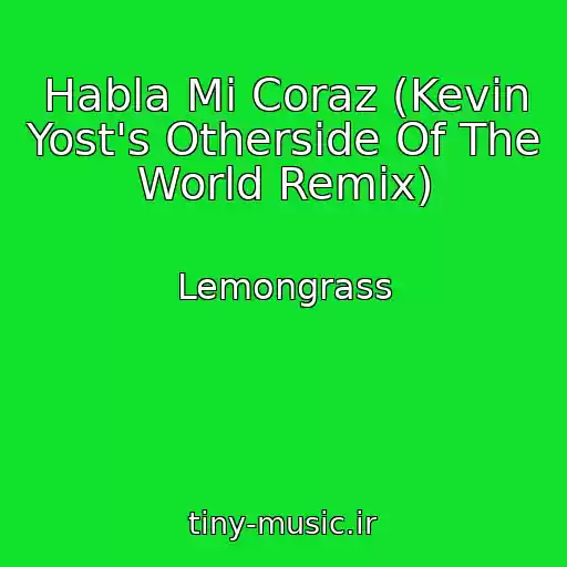 کاور آهنگ Habla Mi Coraz (Kevin Yost's Otherside Of The World Remix) از Lemongrass