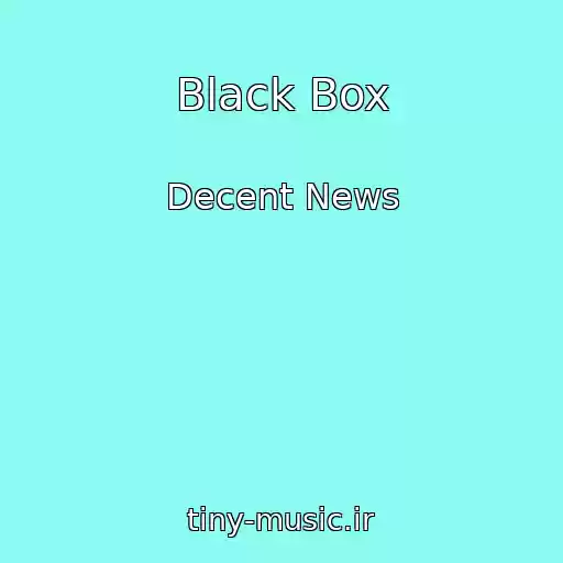 کاور آهنگ Black Box از Decent News