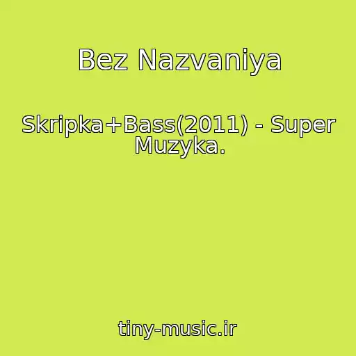 کاور آهنگ Bez Nazvaniya از Skripka+Bass(2011) - Super Muzyka.
