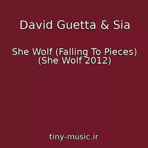 کاور آهنگ David Guetta & Sia از She Wolf (Falling To Pieces) (She Wolf 2012)
