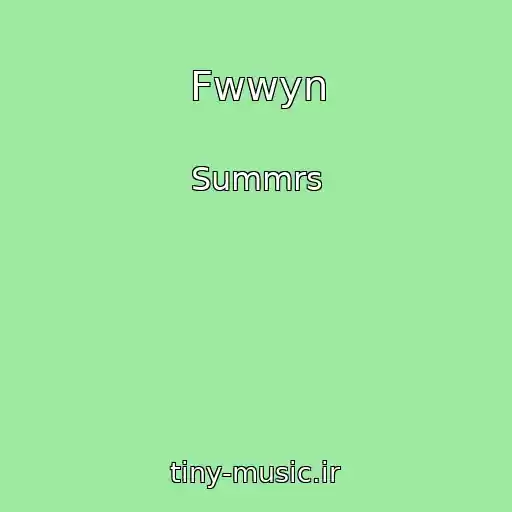 کاور آهنگ Fwwyn از Summrs