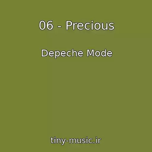 کاور آهنگ 06 - Precious از Depeche Mode