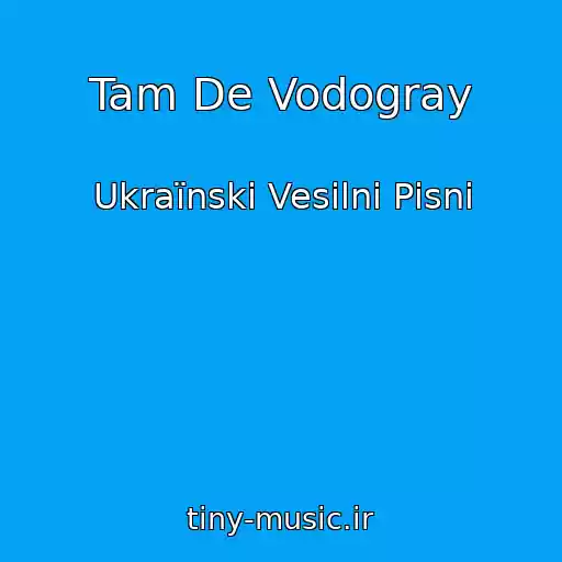 کاور آهنگ Tam De Vodogray از Ukraїnskі Vesіlnі Pіsnі