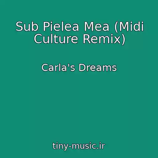 کاور آهنگ Sub Pielea Mea (Midi Culture Remix) از Carla's Dreams