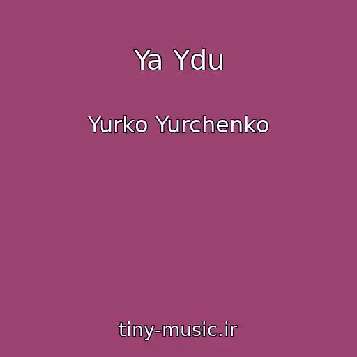 کاور آهنگ Ya Ydu از Yurko Yurchenko