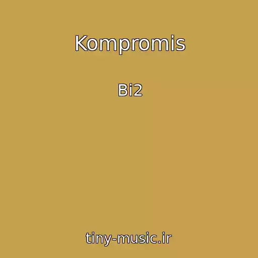 کاور آهنگ Kompromis از Bi2