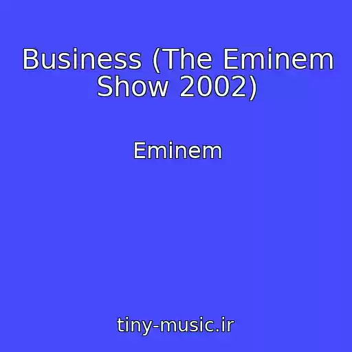 کاور آهنگ Business (The Eminem Show 2002) از Eminem