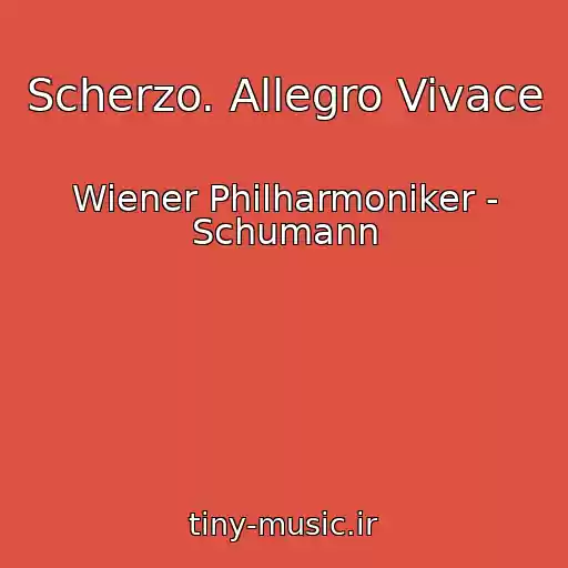 کاور آهنگ Scherzo. Allegro Vivace از Wiener Philharmoniker - Schumann