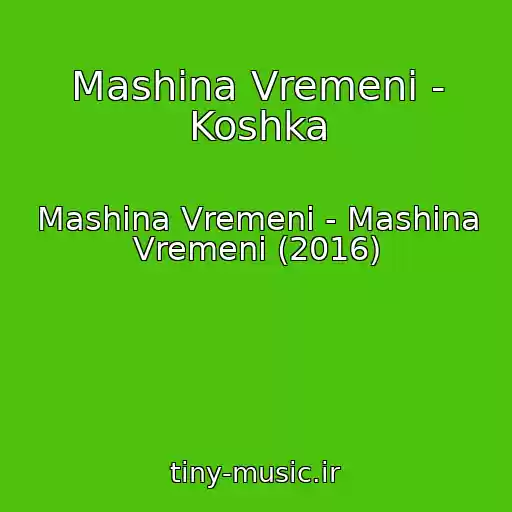 کاور آهنگ Mashina Vremeni - Koshka از Mashina Vremeni - Mashina Vremeni (2016)