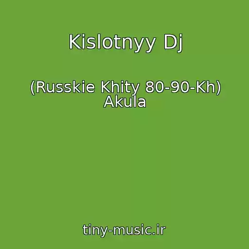 کاور آهنگ Kislotnyy Dj از (Russkie Khity 80-90-Kh) Akula