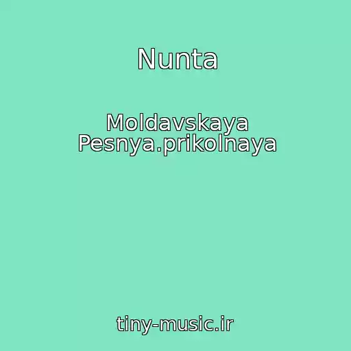 کاور آهنگ Nunta از Moldavskaya Pesnya.prikolnaya