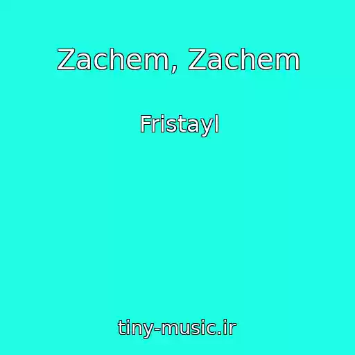 کاور آهنگ Zachem, Zachem از Fristayl