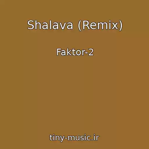 کاور آهنگ Shalava (Remix) از Faktor-2
