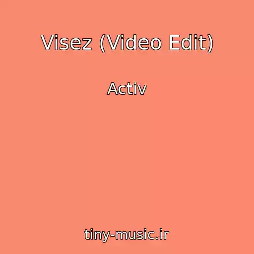 کاور آهنگ Visez (Video Edit) از Activ