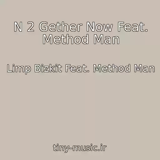 کاور آهنگ N 2 Gether Now Feat. Method Man از Limp Bizkit Feat. Method Man