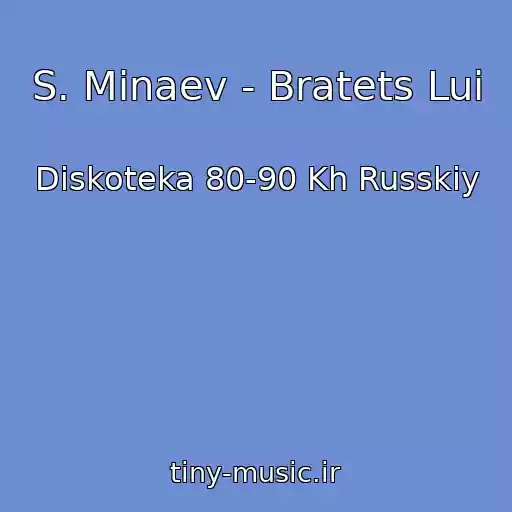کاور آهنگ S. Minaev - Bratets Lui از Diskoteka 80-90 Kh Russkiy