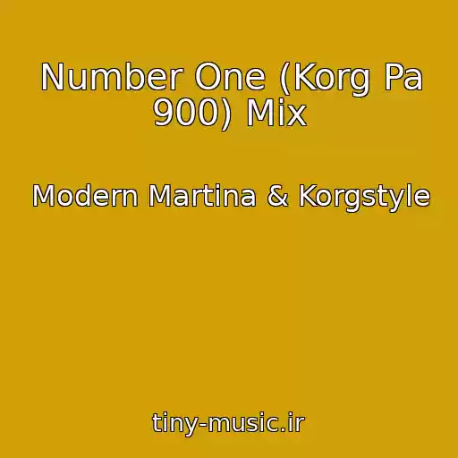 کاور آهنگ Number One (Korg Pa 900) Mix از Modern Martina & Korgstyle