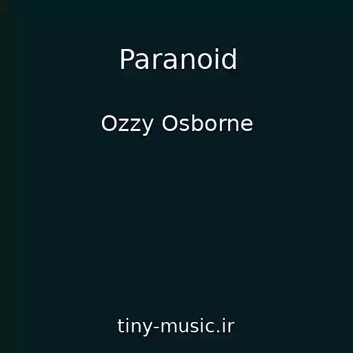 کاور آهنگ Paranoid از Ozzy Osborne