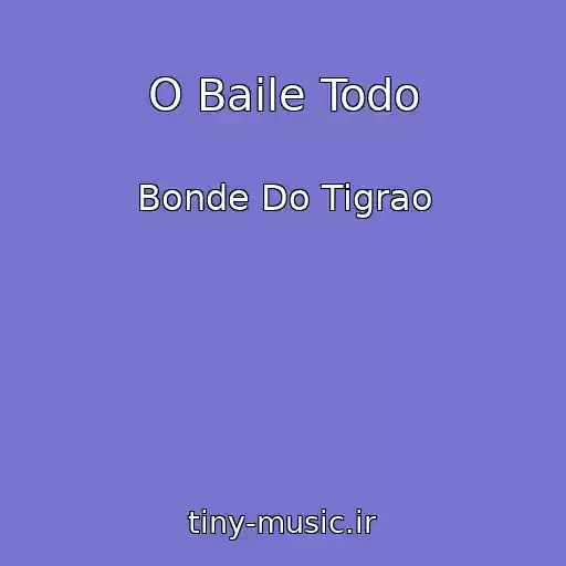کاور آهنگ O Baile Todo از Bonde Do Tigrao